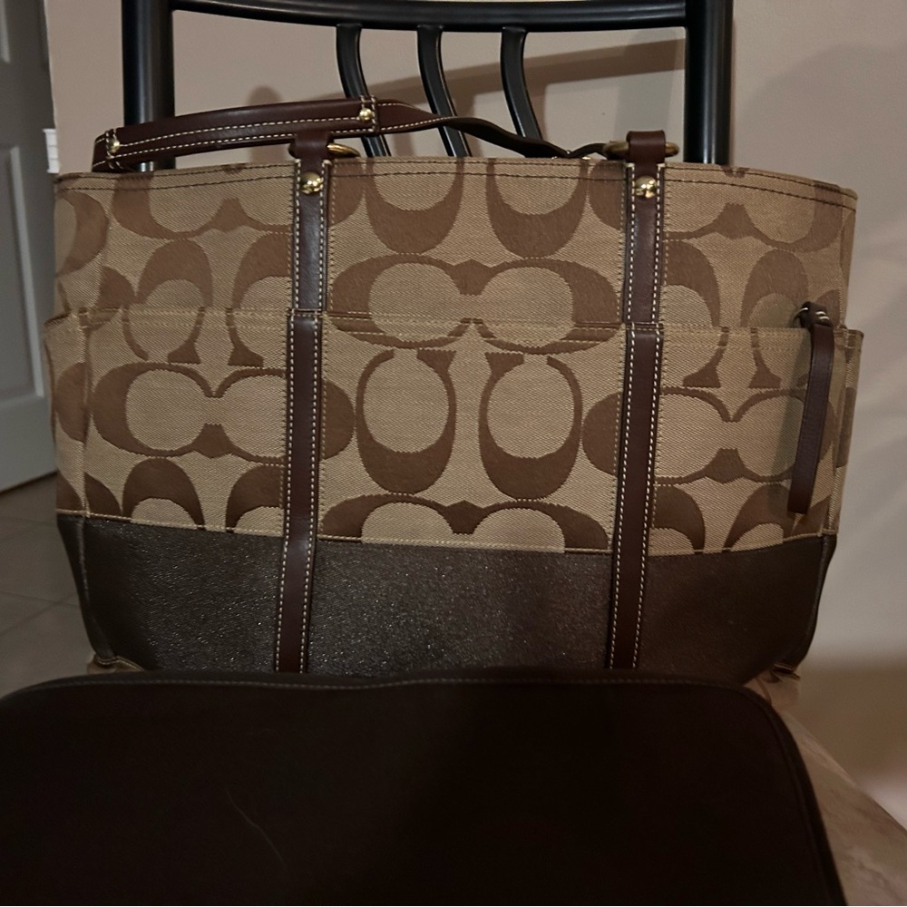 Coach baby/ work tote